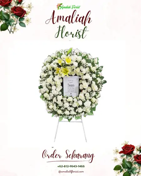 Krans Bunga Duka Cangakan